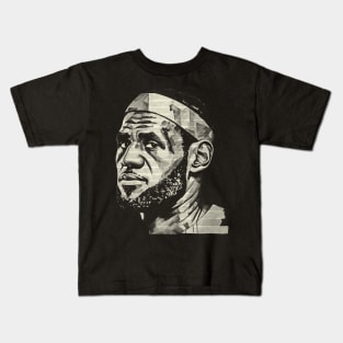 Lebron Big James - paper tape Kids T-Shirt